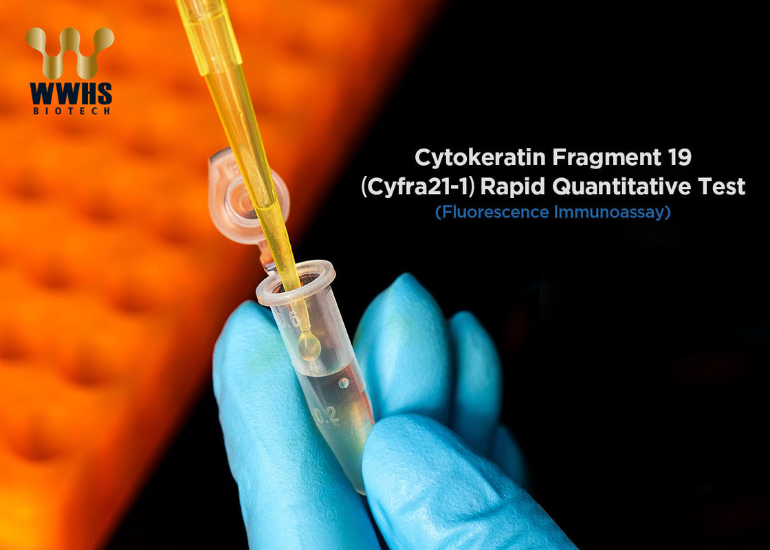 Test-Kit IFA Colloidal Golds POCT CK19 CYFRA21-1 IVD schnelle Diagnosereagens-Kassette